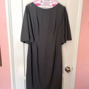 Vixen by Micheline Pitt Miss Kitty Deadly Kiss Dress (Dark Grey)